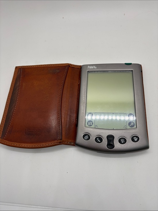 Palm Pilot VX Handheld Untested Parts Only Dooney Bourke Cover